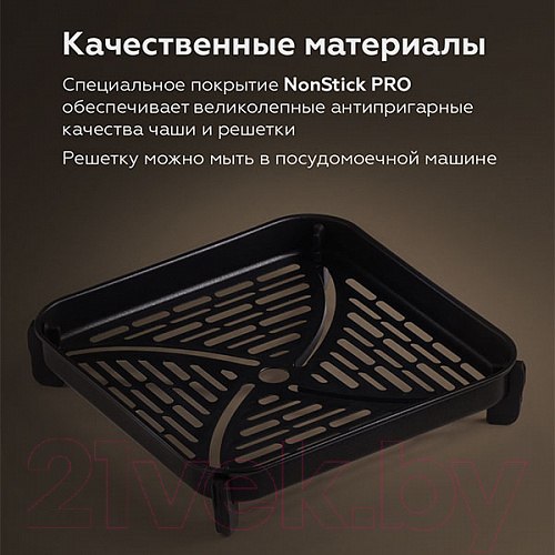 Изображение товара Аэрогриль BQ GR2002 (черный/серебристый)