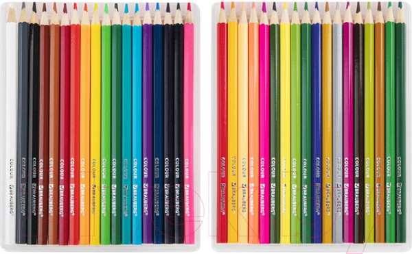 Изображение товара Набор цветных карандашей Brauberg Академия / 181867 (36цв)