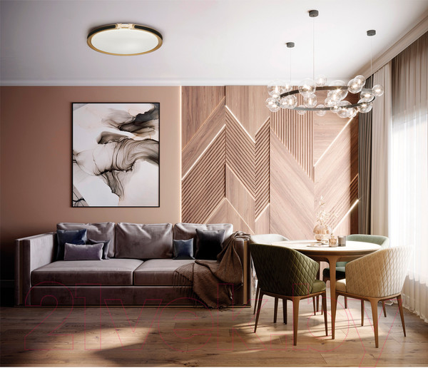 Изображение товара Потолочный светильник Sonex Favemo Black 7667/EL