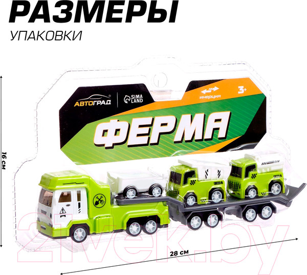Изображение товара Автовоз игрушечный Автоград Ферма / 7183773