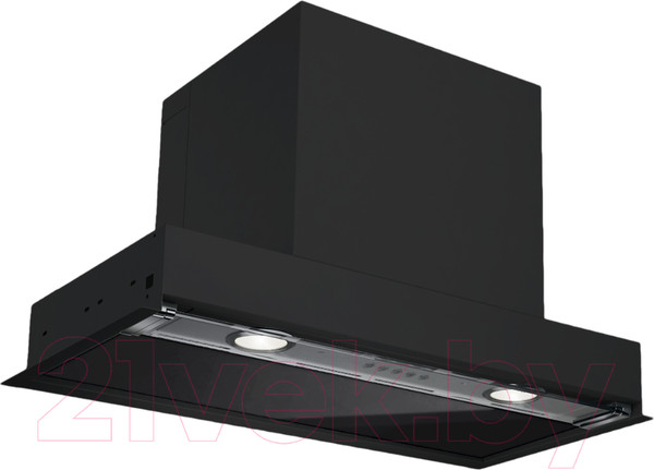 Изображение товара Вытяжка скрытая Elikor Sense Glass 60П-1000 / 229361 (черный/черное стекло)