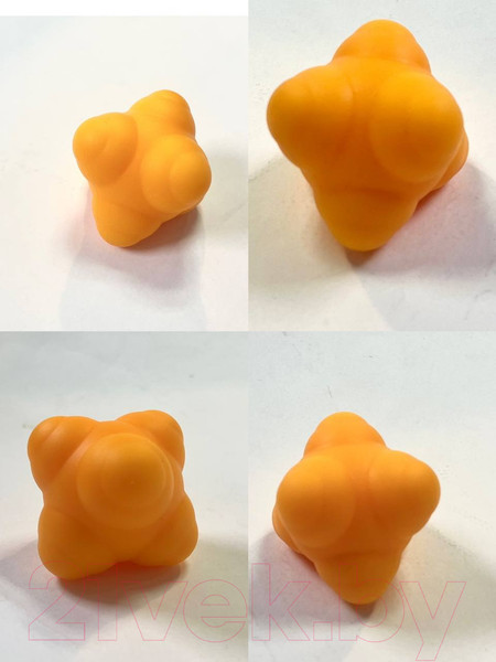 Изображение товара Мяч для тренировки реакции Sabriasport 6.5см (желтый)