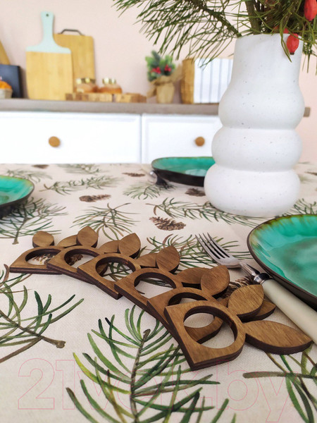 Изображение товара Набор колец для салфеток ОМурМебель Ушки (6шт)