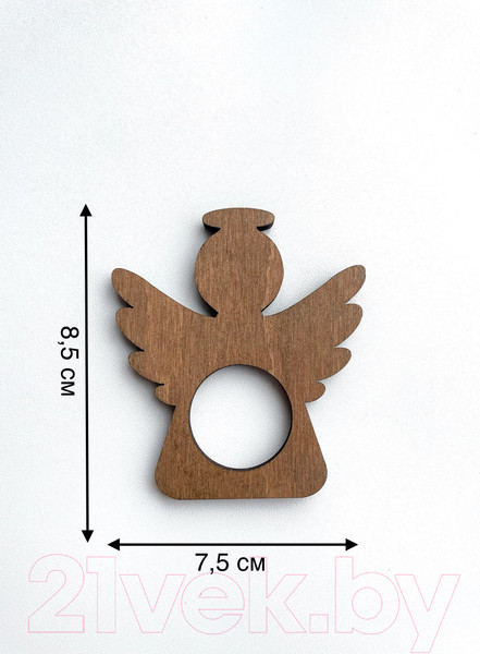 Изображение товара Набор колец для салфеток ОМурМебель Ангелы (6шт)
