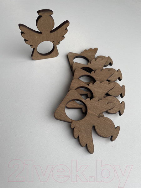 Изображение товара Набор колец для салфеток ОМурМебель Ангелы (6шт)