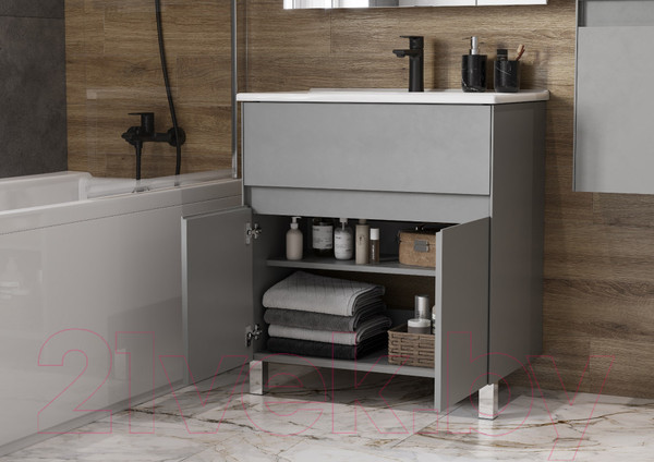 Изображение товара Тумба с умывальником Акватон Форест 75 (1A2783K0FR4D0)