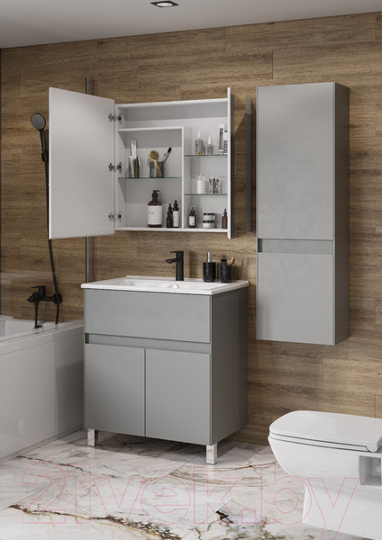 Изображение товара Тумба с умывальником Акватон Форест 75 (1A2783K0FR4D0)