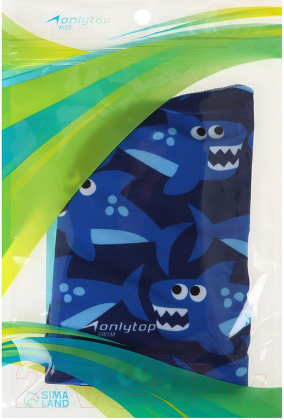 Изображение товара Шапочка для плавания Onlytop Swim Акулы / 2388943