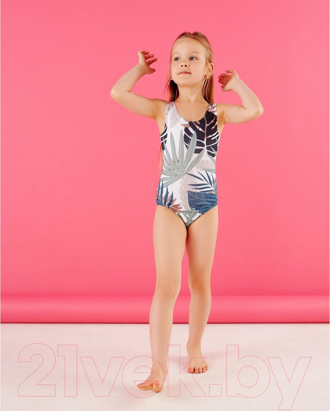Изображение товара Купальник детский Kaftan Тропики / 6896618 (р.110-116)