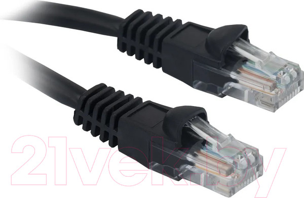 Изображение товара Кабель Buro UTP 4 пары cat5E CCA molded RJ-45 (m)-RJ-45 (m) (10м, черный)