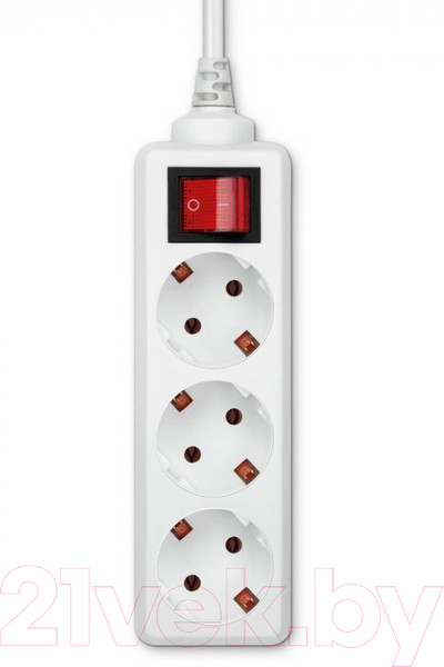 Изображение товара Удлинитель Buro BU-PS3.3/W (3м, белый)