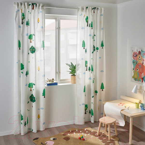 Изображение товара Шторы Ikea Бруммиг 505.325.10