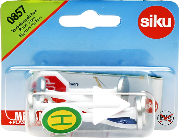 Изображение товара Развивающий игровой набор Siku Дорожные знаки / 0857