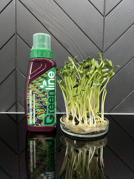 Изображение товара Удобрение GREENLINE Для замачивания семян и подкормки рассады / 006-Р-285 (285мл)