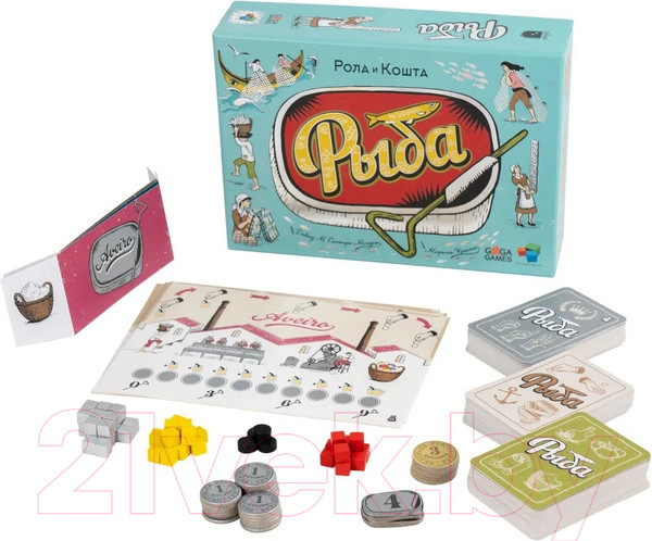 Изображение товара Настольная игра GaGa Рыба / GG450