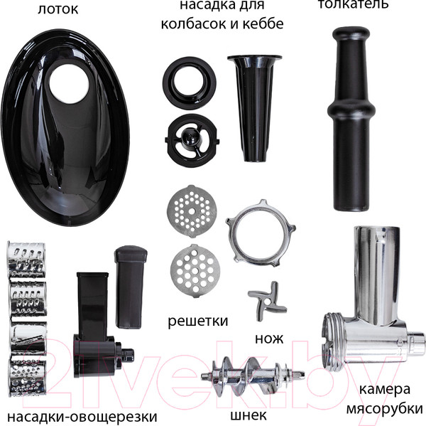 Изображение товара Мясорубка электрическая Econ ECO-1064MG