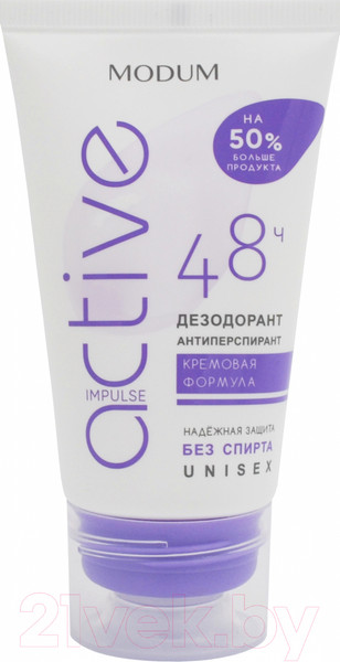 Изображение товара Антиперспирант-крем Modum Active Impulse Кремовая формула (75г)