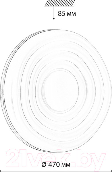 Изображение товара Потолочный светильник Sonex Fass Wood 7674/EL