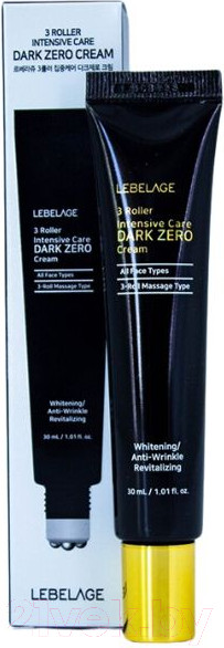 Изображение товара Крем для век Lebelage 3 Roller Intensive Care Dark Zero Cream (30мл)