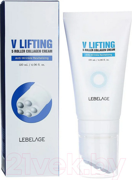 Изображение товара Крем для лица Lebelage V Lifting 5 Roller Collagen Cream (120мл)