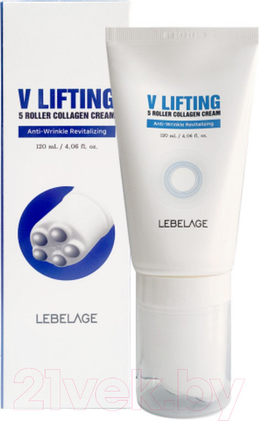 Изображение товара Крем для лица Lebelage V Lifting 5 Roller Collagen Cream (120мл)