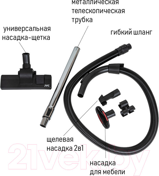 Изображение товара Пылесос JVC JH-VC411