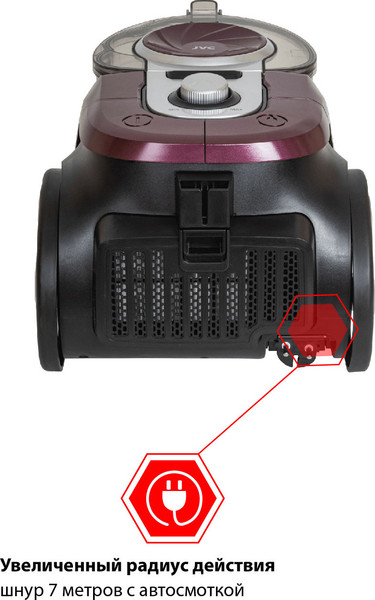 Изображение товара Пылесос JVC JH-VC431