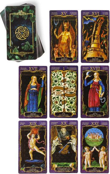 Изображение товара Гадальные карты Лас Играс Таро Гадальное / 662789