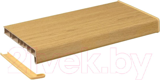 Изображение товара Заглушка для подоконника Crystallit Люкс 700мм (натуральный дуб)