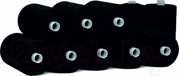 Изображение товара Набор швейных ниток Красная нить 45ЛЛ (2500м, черный-10)