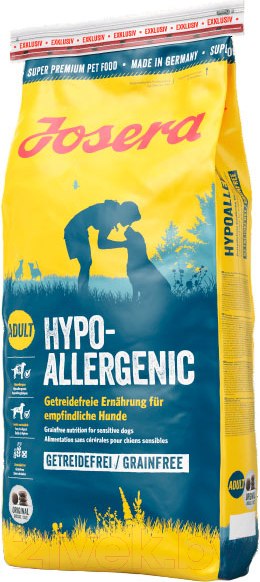 Изображение товара Сухой корм для собак Josera Hypoallergenic Adult SuperSensitive (12.5кг)