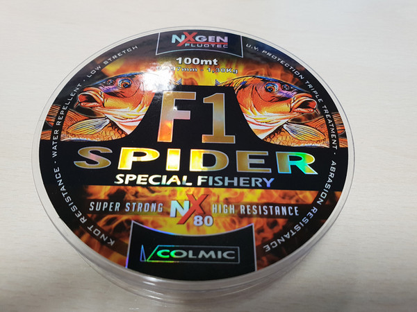Изображение товара Леска монофильная Colmic F1 Spider 0.097мм 100м