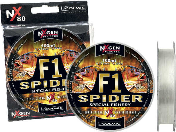 Изображение товара Леска монофильная Colmic F1 Spider 0.097мм 100м