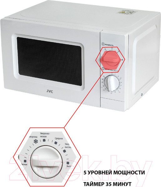 Изображение товара Микроволновая печь JVC JK-MW115M