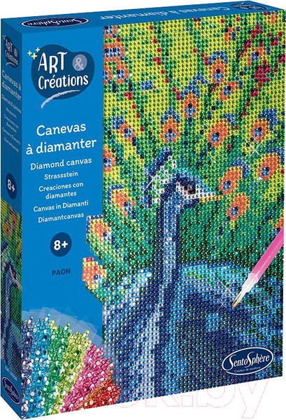 Изображение товара Набор для творчества SentoSphere Павлин / 20250