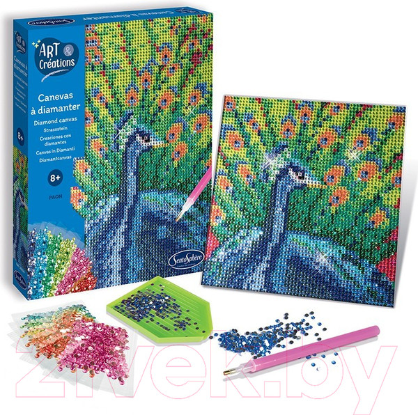 Изображение товара Набор для творчества SentoSphere Павлин / 20250