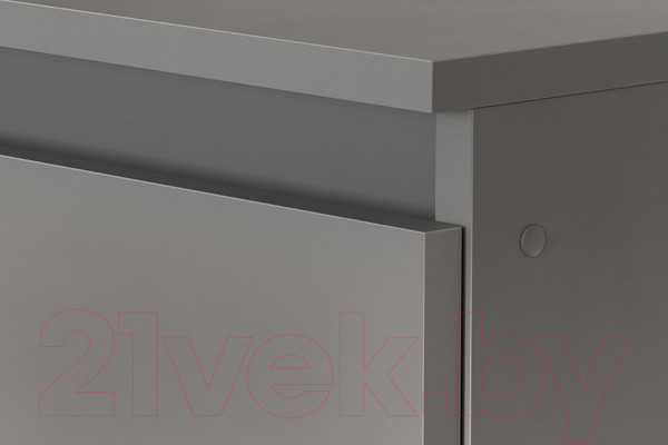 Изображение товара Тумба Mio Tesoro Денвер 3 ящика (графит серый)