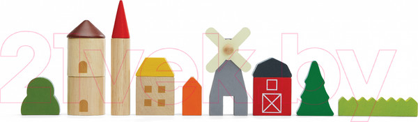 Изображение товара Конструктор Plan Toys Пригород / 6293