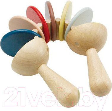 Изображение товара Музыкальная игрушка Plan Toys Трещотка / 6442
