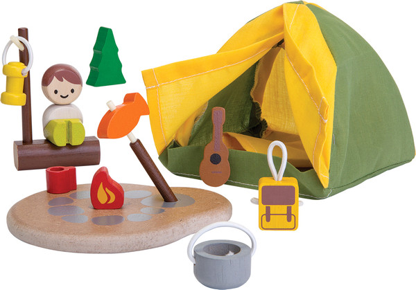 Изображение товара Игровой набор Plan Toys Planworld Кемпинг / 6624