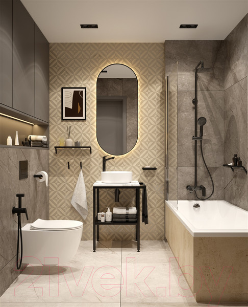 Изображение товара Крючок для ванной Deante Silia Nero ADI N111