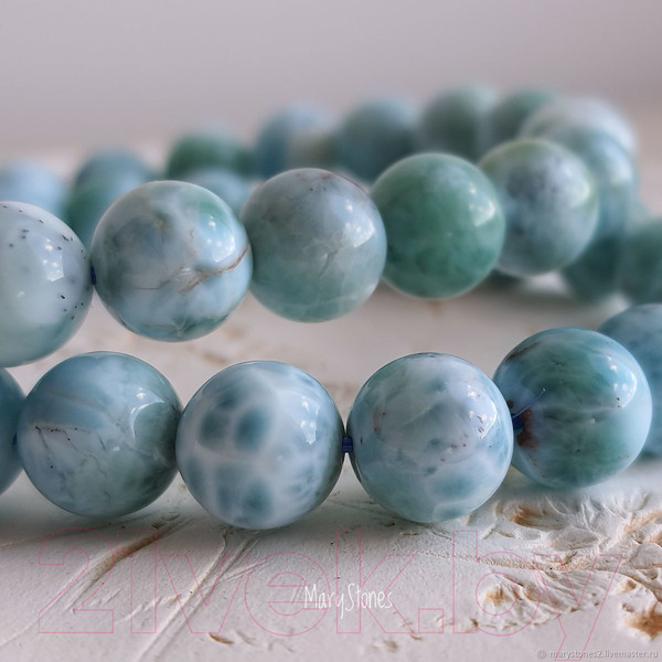 Изображение товара Браслет Wolves Элитный Ларимар 40637 (р.16)