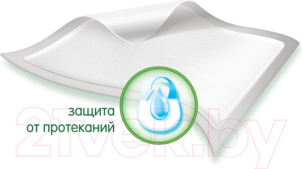 Изображение товара Набор пеленок одноразовых детских Helen Harper Soft & Dry 60x90  (30шт)