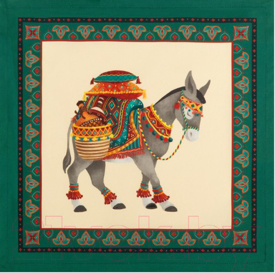 Изображение товара Комплект столового белья Этель Нью-Дели. Скатерть + салфетки / 4136550