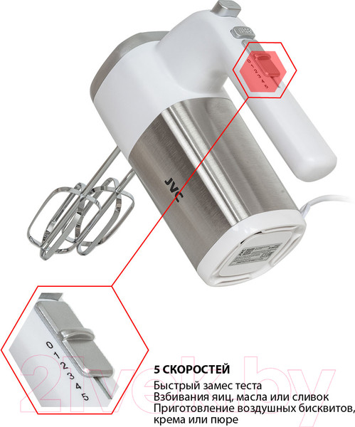 Изображение товара Миксер ручной JVC JK-MX120