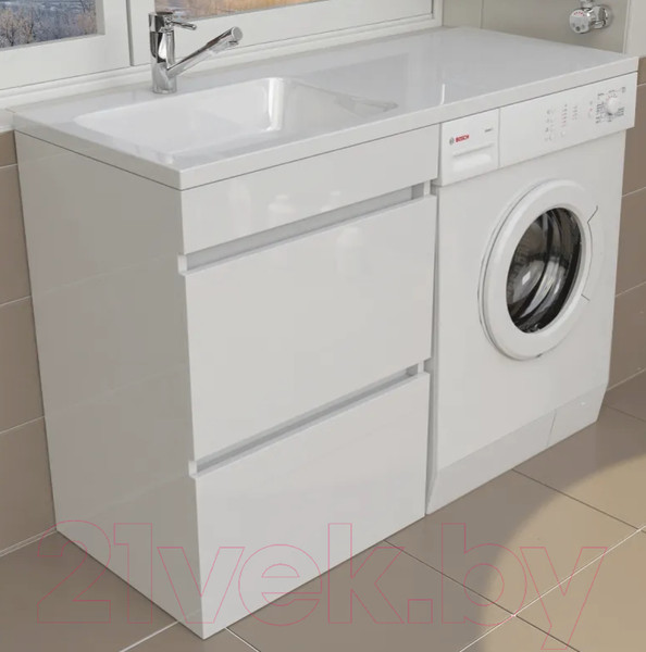 Изображение товара Тумба под умывальник Emmy Джерси 110