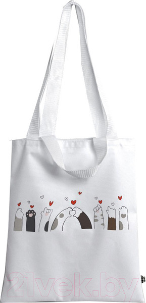 Изображение товара Сумка-шоппер Mega Toys Лапки котиков / 12045