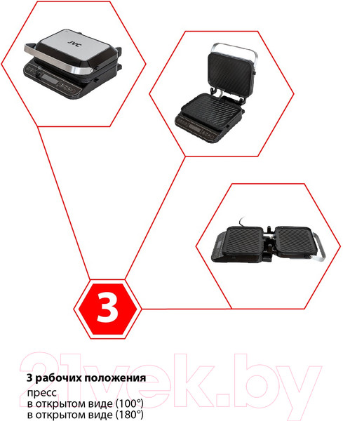 Изображение товара Электрогриль JVC JK-GR320