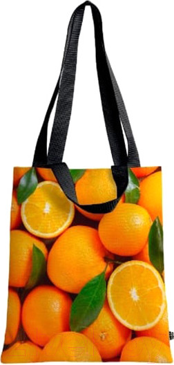 Изображение товара Сумка-шоппер Mega Toys Апельсин / 12046