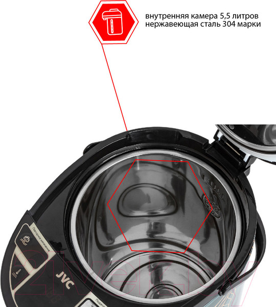 Изображение товара Термопот JVC JK-TP1047